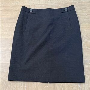 Ann Taylor Classic Black Pencil Skirt